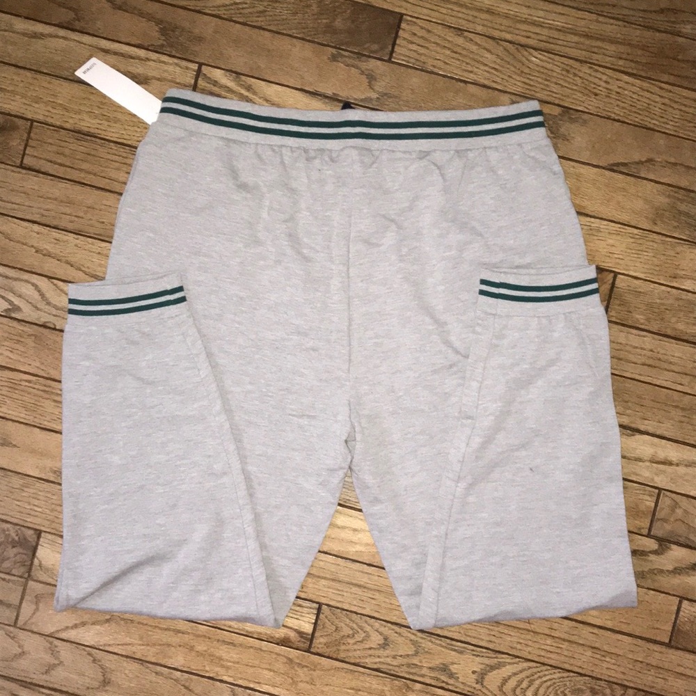 SOLD! NWT LaCoste Gray and Green Joggers - Picture 6 of 7